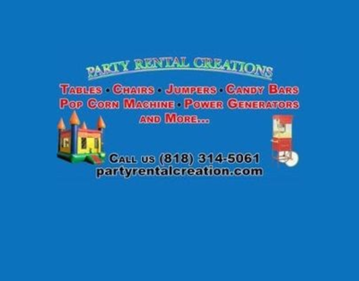 Party Rental Creation