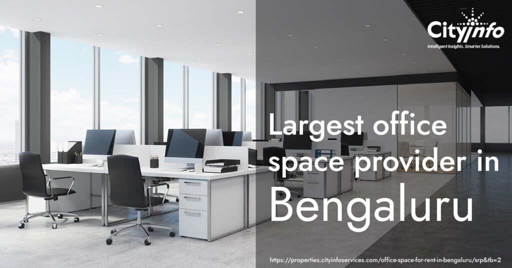 Largest office space provider in bangalore